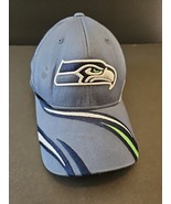 Vintage Seattle Seahawks Hat Cap Adjustable Adult NFL Team Football Reeb... - £19.34 GBP
