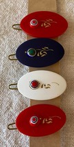 ⭕⭕VTG 4 Vintage Hair Barrettes for Women, New, Length 4.5 cm, Round - $9.90