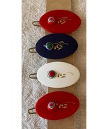 ⭕⭕VTG 4 Vintage Hair Barrettes for Women, New, Length 4.5 cm, Round - $9.90
