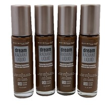 Maybelline Dream Radiant Liquid Foundation 130 Cocoa Lot Of 4 New - $34.46
