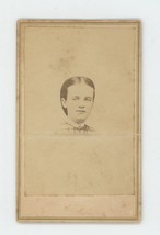 Antique CDV Circa 1860s Lovely Young Woman Williams Pylmouth County, MA - £7.57 GBP