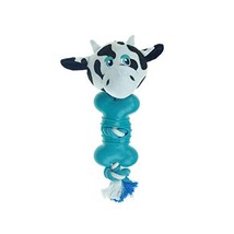 MPP Silly Dog Fun Chew Tug Toss Toys Zoo Animals Plush Pig Giraffe Elephant or S - £12.82 GBP