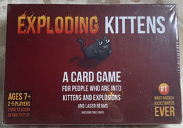 Exploding Kittens Original Edition Card Game New. Sealed Family Game Night - $10.39