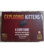 Exploding Kittens Original Edition Card Game New. Sealed Family Game Night - $14.25 CAD