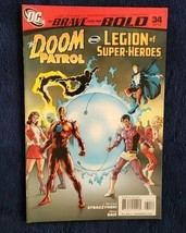 THE BRAVE AND THE BOLD #34~ DOOM PATROL and LEGION OF SUPER-HEROS~DC  2010 - $75.08 MXN