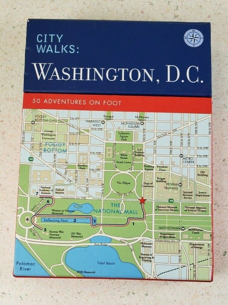 CITY WALKS: Washington, D.C. 50 Adventures On Foot 2006 By China William... - $11.30