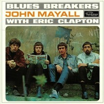 John Mayall With Eric Clapton ‎– Blues Breakers Blue VINYL LP RECORD - £27.23 GBP