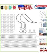 Quality 925 Sterling Silver Fish Hook Earrings – 120 PCS + Clear Silicon... - $315.55 MXN