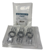 N &amp; Y Home Fabric Shower Curtain or Liner and Set of 12 Hangers NEW - $349.22 MXN