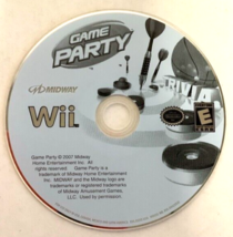 Nintendo Wii Game Party Video Game - Darts Table Hockey Shuffle Board &amp; Trivia - £7.36 GBP