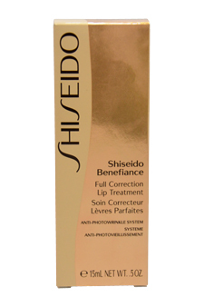 Benefiance Full Correction Lip Treatment by Shiseido for Unisex - 0.5 oz Lip Car - $68.99