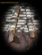 Authentic Voodoo Sacred Protection Totem Cl EAN Banish And Shield Mojo Wand - £155.94 GBP