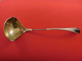 Art Silver c. 1860-1883 Coin Silver Punch Ladle GW with 3-D Applied Bacchus - £798.48 GBP