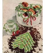 Vintage 1952 Star Crochet For Christmas Ornaments Dolls Pot Holder Patte... - $11.99