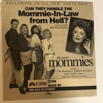 The Mommies Vintage Tv Guide Print Ad Julia Duffy Rue McClanahan TPA23 - £4.57 GBP