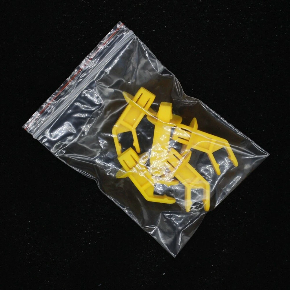 Clips Rod Clip Prop Rod Clip Yellow Nylon 5x CV6Z-16828-A Direct Replace... - $10.23