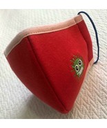 Red Cotton Reusable Face Mask for Kids Washable Mouth Cover Protection U... - $8.96