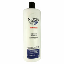 NIOXIN System 6 Cleanser  Shampoo 33.8oz 1 liter - £39.33 GBP