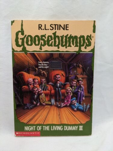 Goosebumps #40 Night Of The Living Dummy III R. L. Stine 8th Edition Book - $13.37
