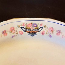American Limoges Oval Meat Platter Blue Urn Morning Glory LIA-15 Sebring... - £31.01 GBP