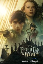 Peter Pan &amp; Wendy Poster Double Side 27x40 Original Payoff Disney Movie Jude Law - £20.77 GBP