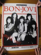 Bon Jovi Jon Concert Poster Can 5 Sold Out Civic Arena-
show original ti... - $448.25