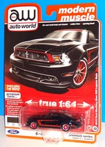 Auto World 2020 Modern Muscle #6 2012 Ford Mustang Boss 302 Laguna Seca Black - £10.83 GBP