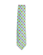 Gianni Versace Printed Tie In Silk Men Multicolor One Size - $133.00