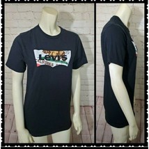 Levis T Shirt Small Mens Graphic Short Sleeve Black 100% Cotton - $13.20