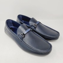 Hawkwell Men&#39;s Slip-on Lightweight Navy Blue Loafers Casual Dress shoes ... - $28.87
