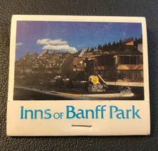 Inns of Banff Park Alberta Canada Vintage Matchbook Full NOS - £2.73 GBP