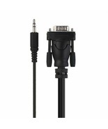Belkin 10’ PC-to-TV VGA Audio Video Cable with 3.5mm audio Port - $15.96 CAD