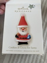 Hallmark Keepsake Ornament &quot;Cookies &amp; Cocoa for Santa&quot;--2008 - £13.28 GBP