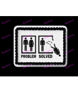 Problem Solved Break up Divorce Themed Cake Topper 1/4 sheet/ WOMAN OUT - £8.80 GBP