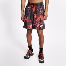 NWT men’s medium nike NSW sportswear black/floral loose fit shorts ar485... - $59.67 CAD