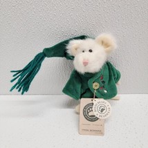 Boyds Bears Mouse 5&quot; Tweek Mcsnoozle Plush Christmas Ornament With Tag - $19.70