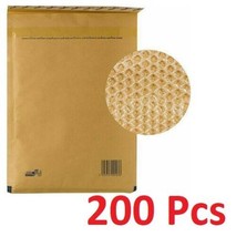200 PCS PADDED BUBBLE ENVELOPES DURABLE POSTAL WRAP BAGS - MADE IN GREECE - £87.92 GBP