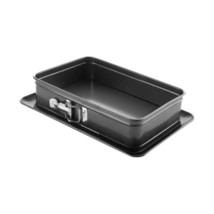 Ibili 826628 Rectangular Springform Tin with Additional Base - Tin Dimen... - $64.27 CAD