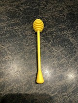 Wecolite Honey Dipper Plastic Yellow Stick Only - For Honey Pot MCM Vintage 6.5” - £7.98 GBP