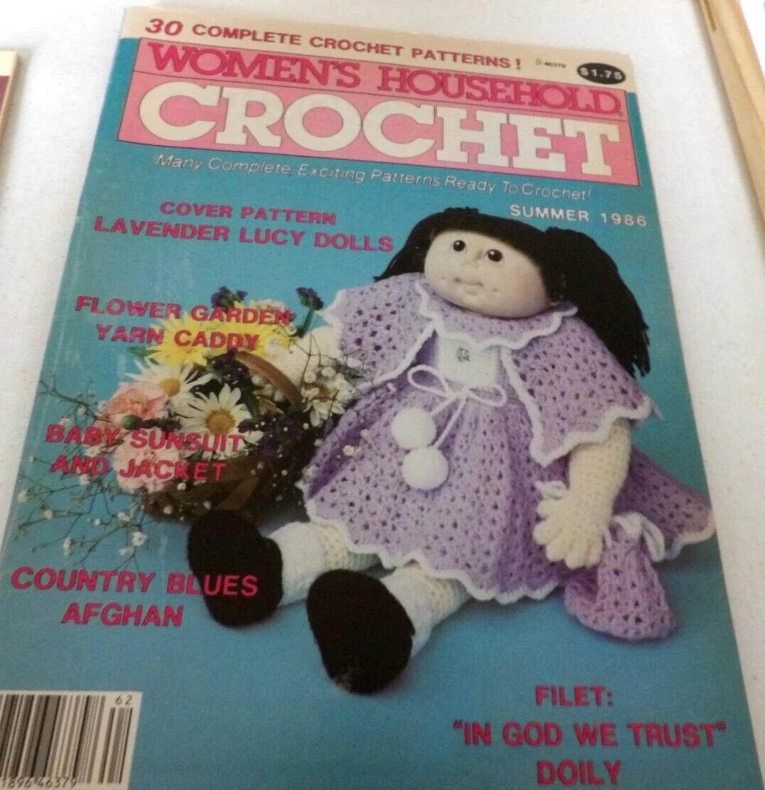 Women&#39;s Household Crochet, Summer 1986 - $112.16 MXN