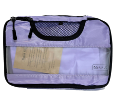 Set of 6 Travel Packing Organization Bags Lavender NEW - $14.24