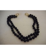 Vintage Estate Costume 2 Strand Beaded necklace BERNARDI - $43.99