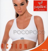 Brassiere Sportiva Donna Action Preformata Microfibra P API Llon Art. P1360 - £10.98 GBP