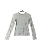 So Girms Size Medium Gray Long Sleeve Tshirt Tee - $5.92