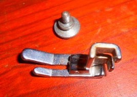 Morse Deluxe 200 Low Shank Straight Stitch Presser Foot w/Mounting Screw - $10.00