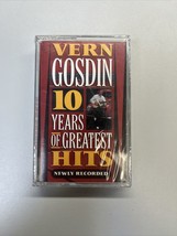 Vern Gosdin-10 Years Of Greatest Hits (Columbia 1990 Cassette) New, Sealed - £5.97 GBP