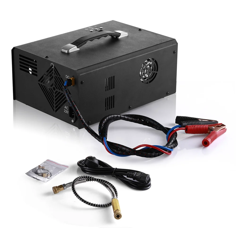 12v 220v Portable 300 bar Pcp Air Compressor Digital Display Auto stop Pump With - £779.23 GBP