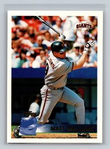 1996 Topps Matt Williams #360 San Francisco Giants - £1.56 GBP