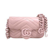 Gucci Gg Marmont Belt Bag Light Pink Leather - £2,009.88 GBP