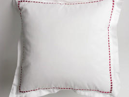 Charisma BLOOM embroidered deco pillow NWT 2 avail - £30.17 GBP